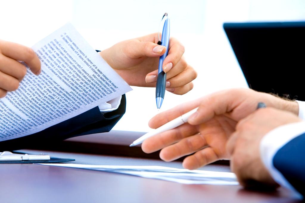 Team collaborating in modern office environment